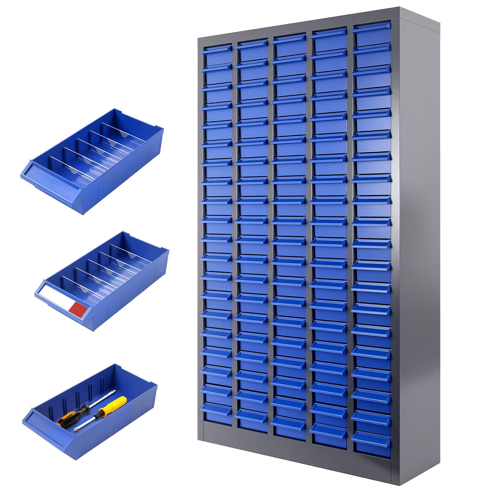 100-Drawer Parts Storage Cabinet, Heavy-Duty Steel Tool Cabinet and ...