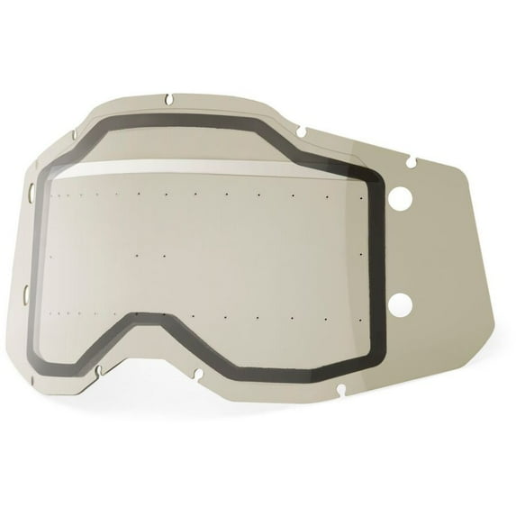100 % Dual Pane Sonic Bumps for RC2/AC2/ST2 Forecast Goggles - Smoke Lens