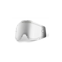 100% Dual Vented Lens for Racecraft/Accuri Goggles - Mirror Silver