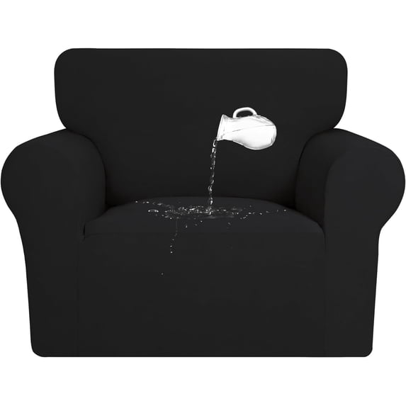 100% Dual Waterproof Couch Cover Slipcovers for Couches and Sofas - Stretch Non Slip Fleece Sofa Covers Washable, Leakproof Furniture Protector for Kids, Pets, Dog (Sofa, Light Gray)