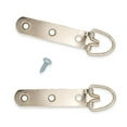 thumbnail image 1 of 100 EXTRA HEAVY DUTY 3 Hole D Ring / Triangle Framing Hanger w/screws, 1 of 3