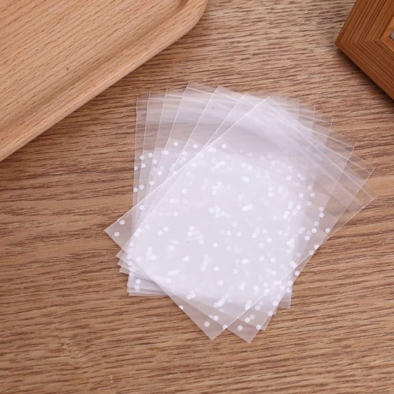 100 Eco-Friendly Self-Sealing Frosted Gift Bags - Stylish Packaging for Any Occasion