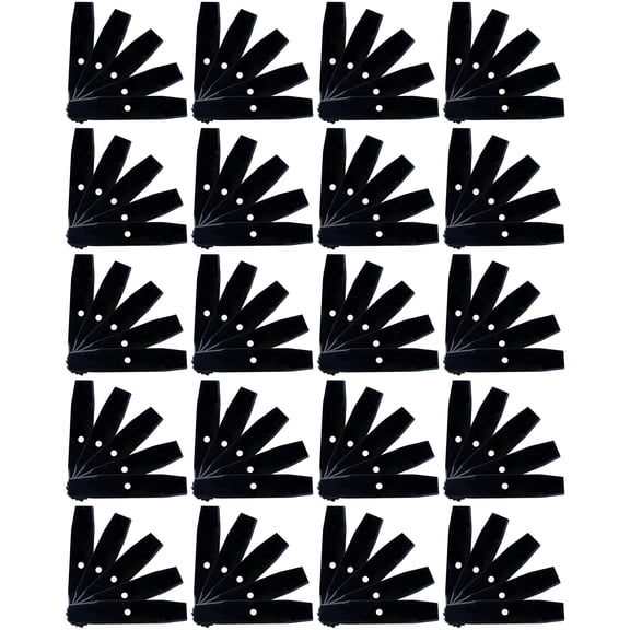 100 Edger Blades Heat Treated for Mclane Lesco Tanaka Sunbelt Stens Edgewater