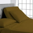 thumbnail image 1 of 100% Egyptian Cotton - 1000 Thread Count Sheets for Adjustable Beds - 15" Inch Deep Pocket Queen Size Split Down 32" inches from The top - Split Head Sheets, Taupe Solid, 1 of 8