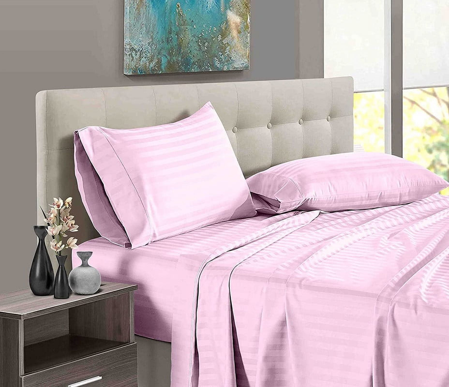 100% Egyptian Cotton 4 Piece Luxury Bed Sheets Set- 400TC Soft ...
