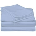 thumbnail image 1 of 100% Egyptian Cotton 800 Thread Count Sleeper Sofa Sheet Fit Up to 6" Inches Deep Pocket King Sleeper Sofa Bed Sheet Set ((76" x 80" + 6"), King Size, Light Blue Solid, 1 of 7