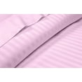 thumbnail image 1 of 100% Egyptian Cotton Bed Sheets Set with 12" Inch Deep Pocket - Soft & Cooling Sheets - 4 Piece Sheets & Pillowcases - 400 Thread Count Luxury Bedding - Pink Stripe, Full-XL Size., 1 of 7