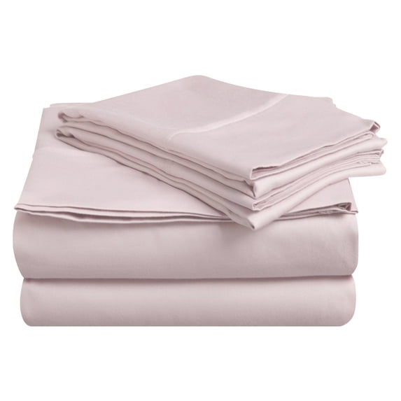100% Egyptian Cotton Sheet Set, 400-Thread Count, Deep Pockets Lilac / Queen