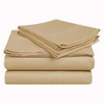thumbnail image 1 of 100% Egyptian Cotton Sheet Set, 400-Thread Count, Deep Pockets Tan / Twin XL, 1 of 1