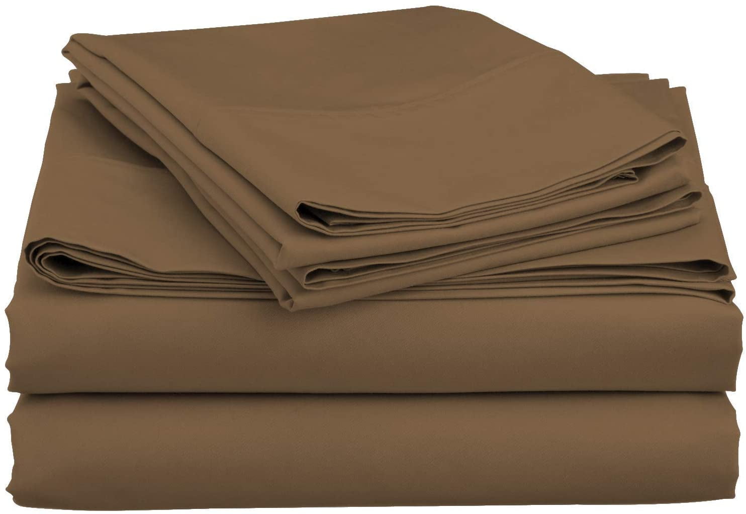 100% Egyptian Cotton Universal XL V Berth The Best Boat V Berth Bedding  Fits mattresses up to 10” Depth Sheet Set - 600 Thread Count - Taupe