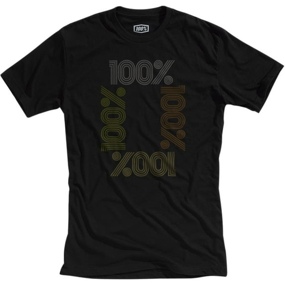 100% Encrypted Mens Short Sleeve T-Shirt Black