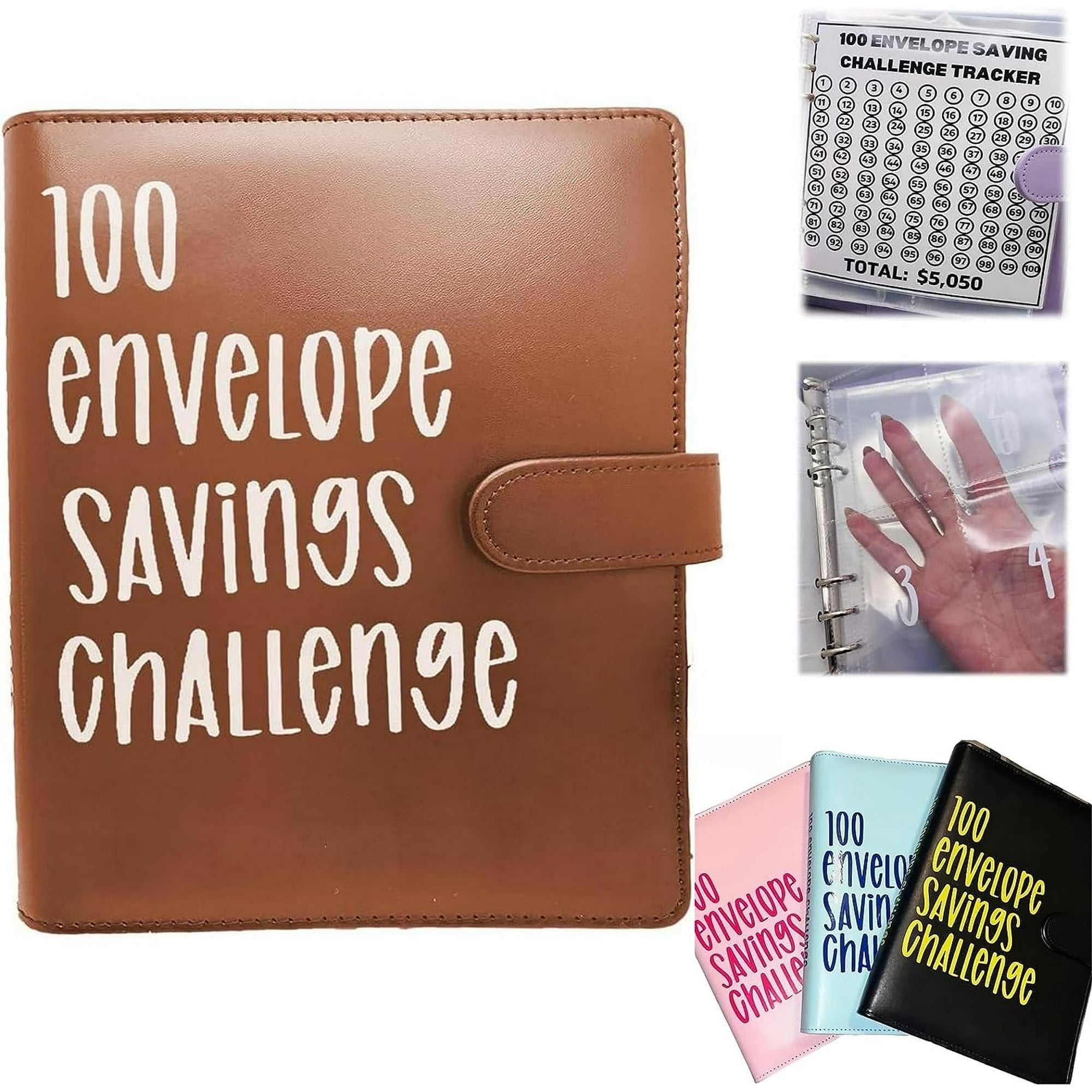 100 Envelope Challenge Binder Savings Challenges Binder Budget