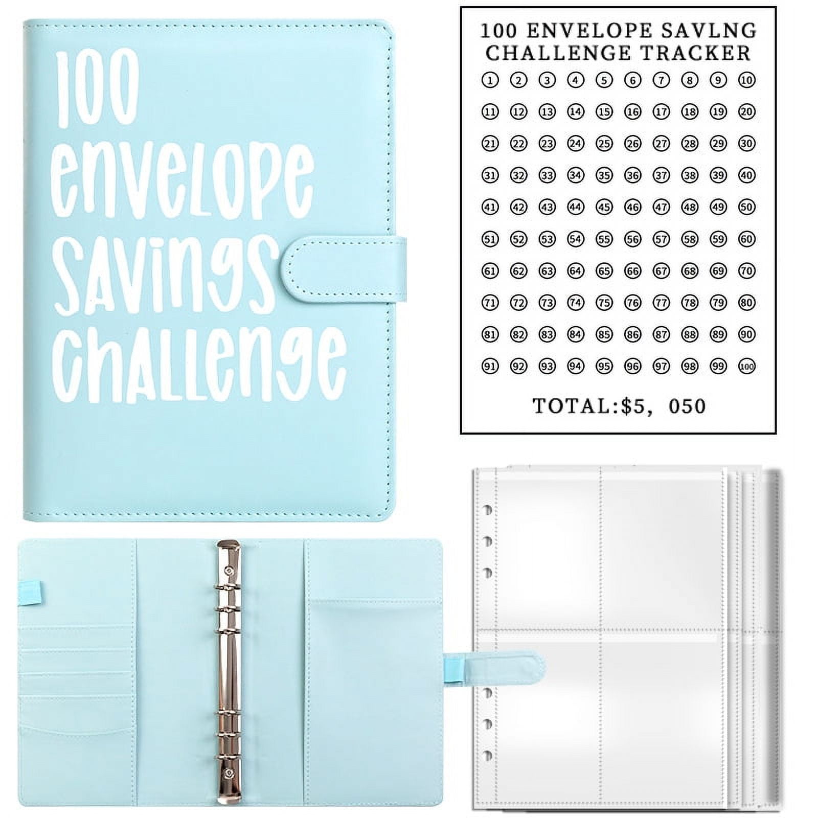 Savings Challenges Book: Easy Cash Budget Saving Challenge Planner