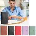 thumbnail image 1 of 100 Envelope Money Saving Challenge Binder Reusable Cash Organizer with Numbered Pockets for Family Budgeting and Debt Reduction, Red, 1 of 4