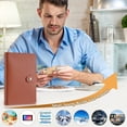 thumbnail image 1 of 100 Envelope Money Saving Challenge, Money Saving Challenge Handbook, Motivates You To $5050, Includes A Money-saving Binder With 100 Pre-numbered Pockets.(One Size,Brown), 1 of 3