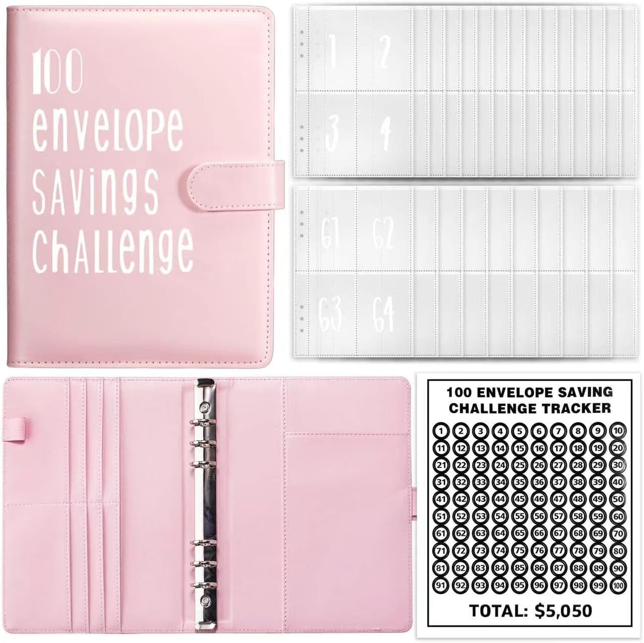 100 Saving challenge Box ver. (リフィルのみ) 51H1WUmK8DL._QL92_SH45_SS200_.jpg