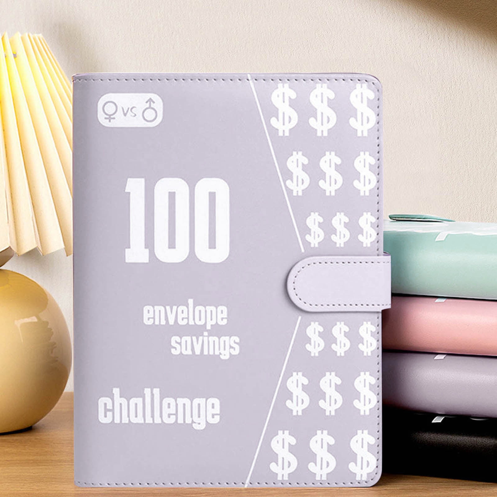 100 Envelope Saving Challenge Lightweight Savings Portable Budget ...