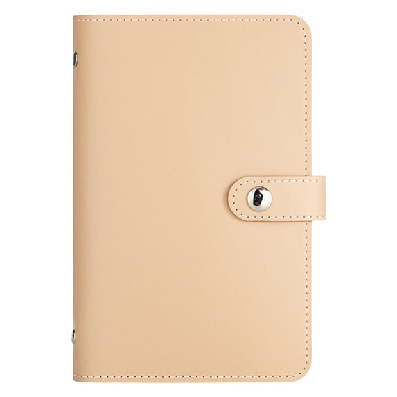 100 Envelope Savings Challenge Binder, Money Saving Binder with Cash Envelopes, A6 Size Storage Book Cash Saving Book, Coffee