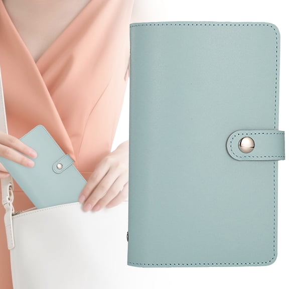 100 Envelope Savings Challenge Book, Cash Budget Planner A5 Binder, Savings Challenges Book Organizer Folder, Easy and Fun Way to Save, 1 Pcs, 7.28x4.92"