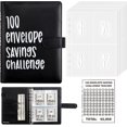 thumbnail image 1 of 100 Envelope Savings Challenge Handbook: Easy and Fun Ways to Save $5,050; Savings Challenge Budget Folder with Cash Envelopes; Suitable for Office, Home, and School., 1 of 7
