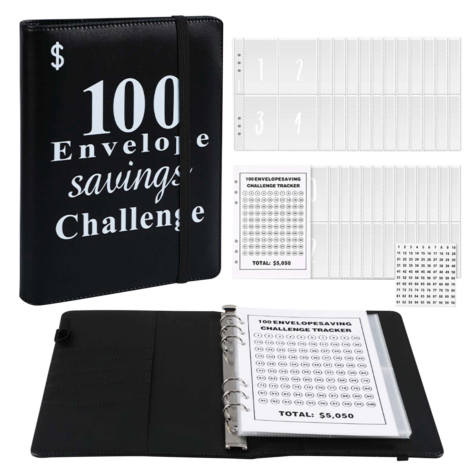 100 Envelopes A5 Saving Budget With Envelopes Savings Book For