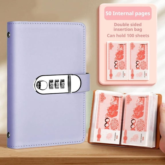 100 Envelopes Money Saving Challenge,100 Envelope Challenge Binder,Easy and Fun Way to Save $10,000,Savings Challenges Budget Book Binder with Cash Envelopes for Office,Home,School