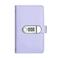 thumbnail image 1 of 100 Envelopes Money Saving Challenge Binder with Lock - PU Leather Cash Organizer, Savings Challenges Book with Envelopes, 50 Double-Sided Pages for Successfully Reach Your Savings Goals, 1 of 7