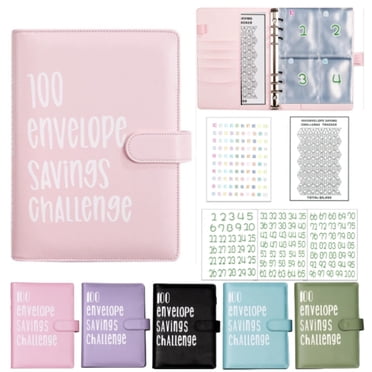 100 Envelopes Money Saving Challenge,Saving Challenges Book with