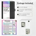 100 Envelopes Money Saving Challenge, Savings Challenges Book With
