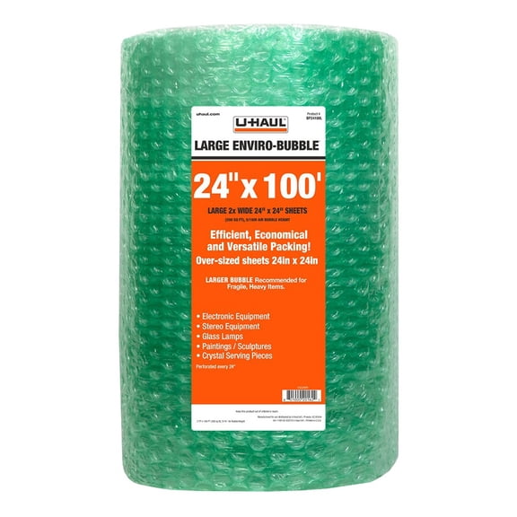 100 Enviro-Bubble Bulk Roll (Large Bubble Size)