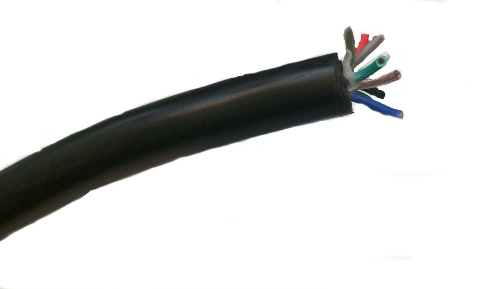 100 FT 18 AWG Gauge 9 Conductor Speed Wire Speaker Trailer Copper Stranded Cable