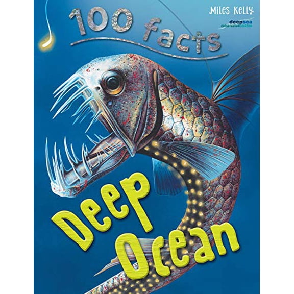 Pre-Owned 100 Facts Deep Ocean – Bitesized Facts & Awesome Images to Support KS2 Learning Paperback