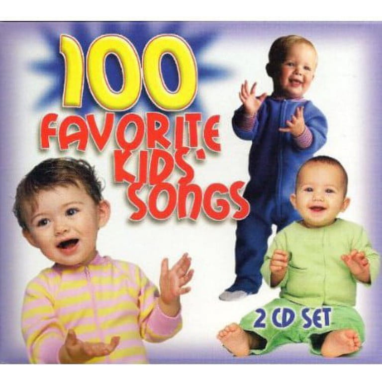 100 Favorite Kids Songs -2CD - Walmart.com