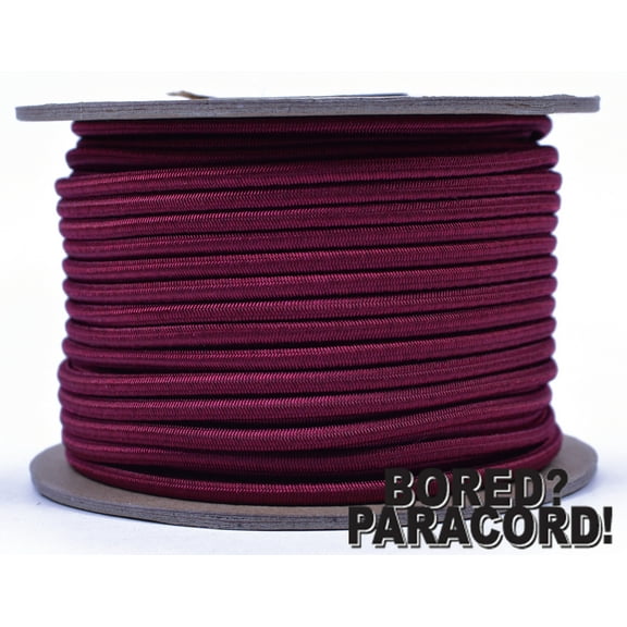100 Feet Marine Grade 1/8" Shock Bungee Cord - Multiple Colors to Choose From
