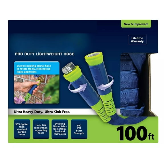100' FlexLite Premium Lightweight Hose Blue/Green