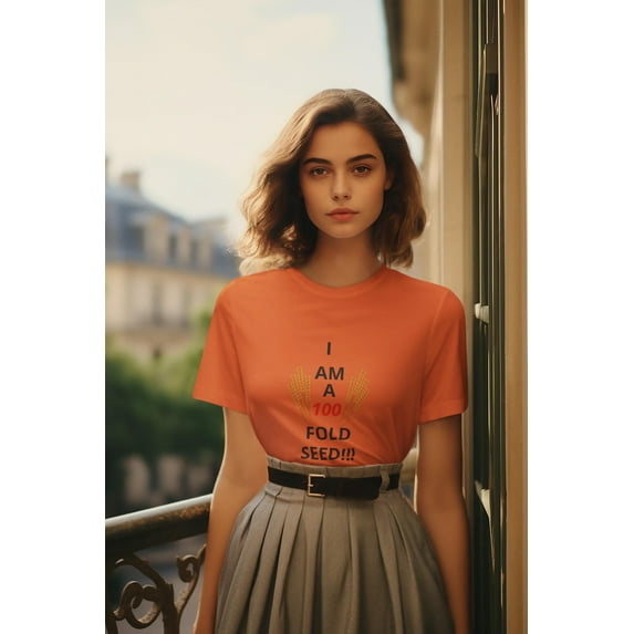 100 Fold Seed (BL)Unisex Jersey Short Sleeve T-Shirt