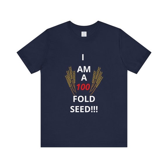 100 Fold Seed (WL)Unisex Jersey Short Sleeve T-Shirt