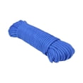 thumbnail image 1 of 100 Foot 550lbs Strong All Purpose Utility Rope for Tie Pull Swing Climb Knot,Indoor & Outdoor,Nylon Rope Strong Utility Cord for Clothes Line Flag Pole Camping Crafting,Dark Purple,122.04", 1 of 7
