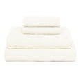 thumbnail image 1 of 100% French Linen Sheet Set - Cal King - Cream | BOKSER HOME, 1 of 7
