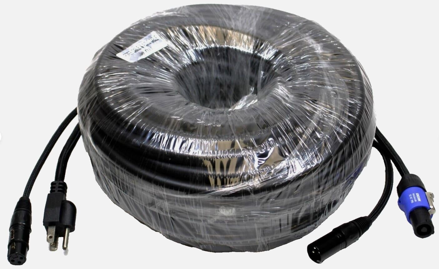 Cavo Combinato XLR DMX / PowerCon Da 5mt Per Alimentazione Teste Mobili - Foto 9