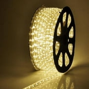 100 Ft LED Rope Lights Waterproof 4 Mode Lighting Landscape for Cinco de mayo Xmas Party Wedding Pool Holiday Home Decor