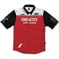 thumbnail image 1 of 100% GEICO Honda Blitz Pit Shirt - Red, 1 of 4