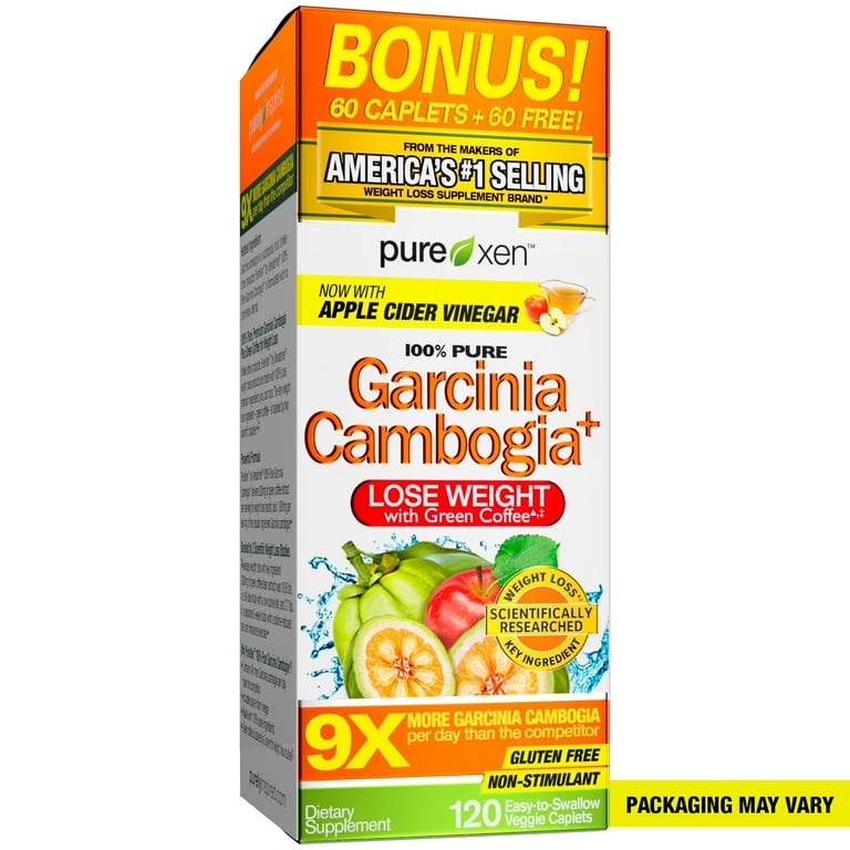 Purely Inspired Garcinia Cambogia Fat Burner Lose Pills, Organic