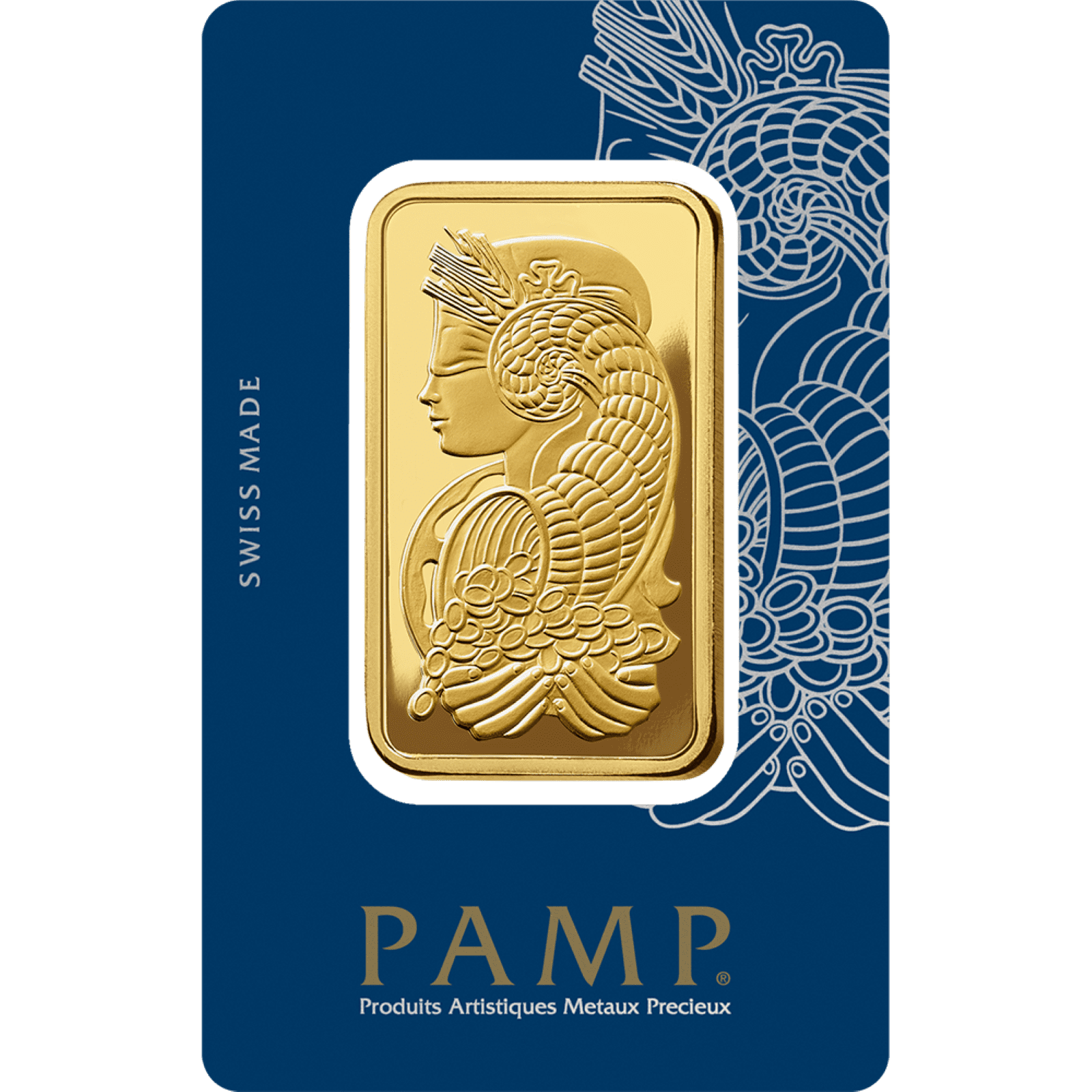 100 Gram PAMP Suisse Gold Bar Lady Fortuna Veriscan (In Assay)
