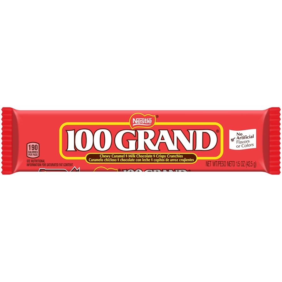100 GRand Chocolate Candy Bar 1.5 oz. 36 Ct.