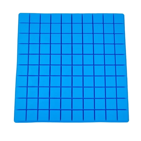 100 Grids Small Square Ice Tray Easily Release Ice Making Tool Molds Grade Silicone Ice Maker Mold Easy to Clean
