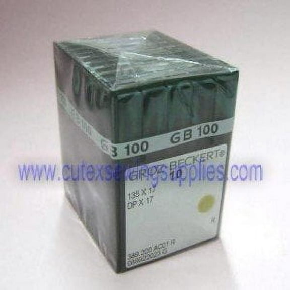 100 Groz-Beckert 135X17 DPX17 SY3355 Industrial Walking Foot Machine Needles -Size 100 / 16