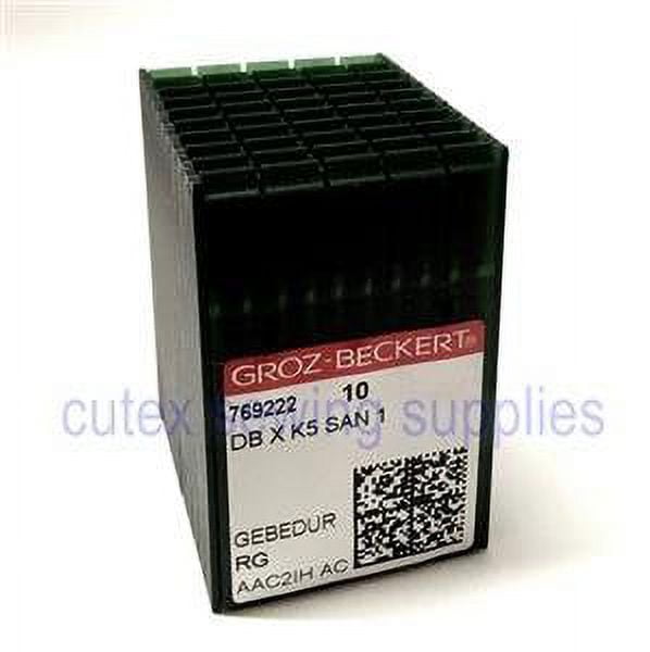 100 Groz Beckert DBXK5 SAN1 GEBEDUR Titanium Coated Embroidery Machine Needles -size 65 / 9