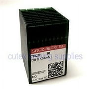 100 Groz Beckert DBXK5 SAN1 GEBEDUR Titanium Coated Embroidery Machine Needles -size 65 / 9