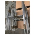 thumbnail interactive-video image 1 of 100 Pack H-Frame Sign Stakes – 10x30 Inch – 9 Gauge Galvanized Wire – Ships Same Day 1 of 4